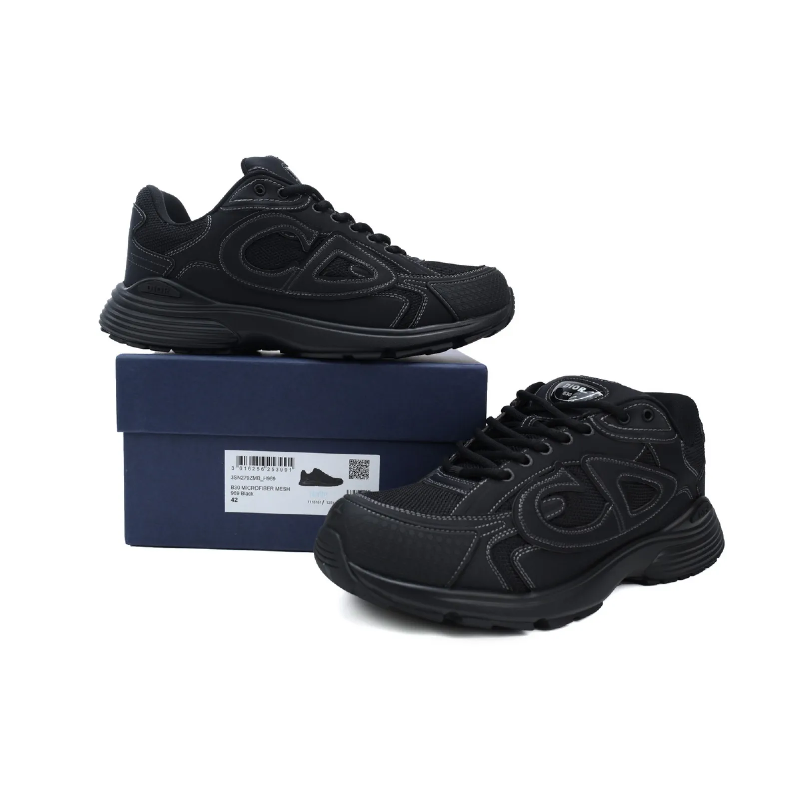 Dior B30 x Stone Island Sneaker Black