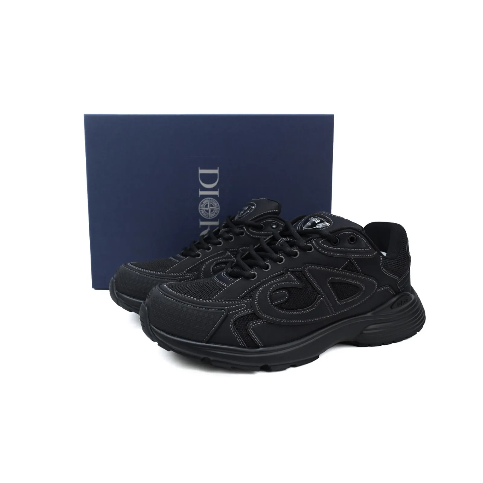 Dior B30 x Stone Island Sneaker Black