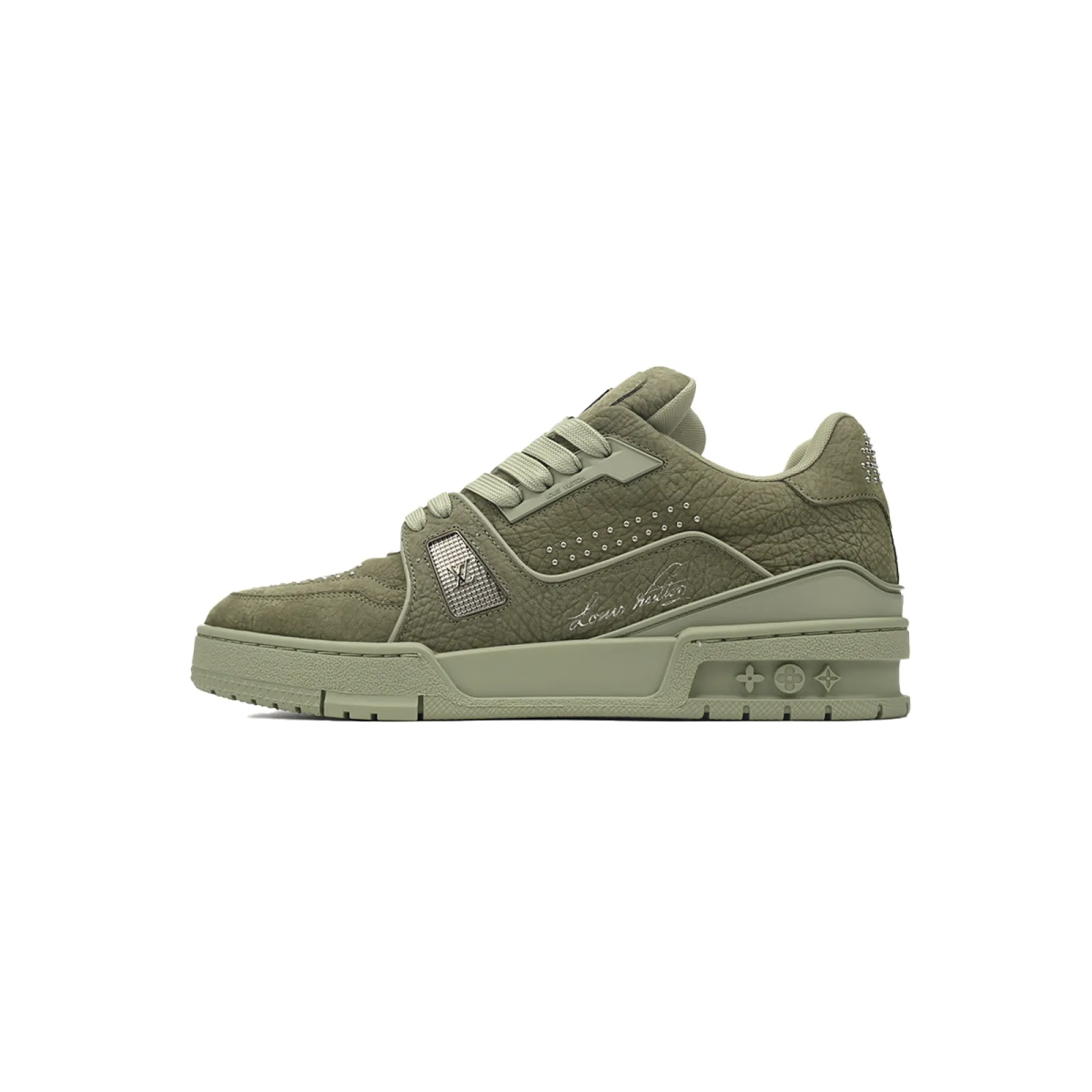 Louis Vuitton LV Trainer Sneaker Green