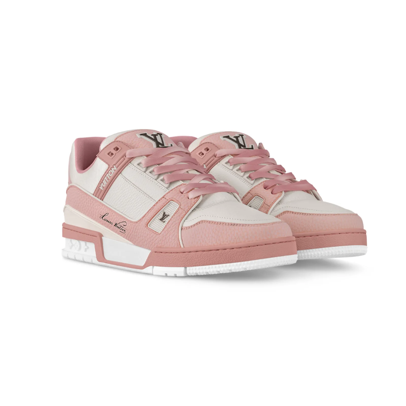 Louis Vuitton Trainer Sneaker Pink