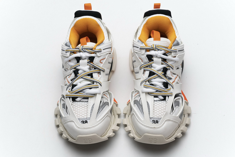 Balenciaga Track Tess S.White Orange (LED)