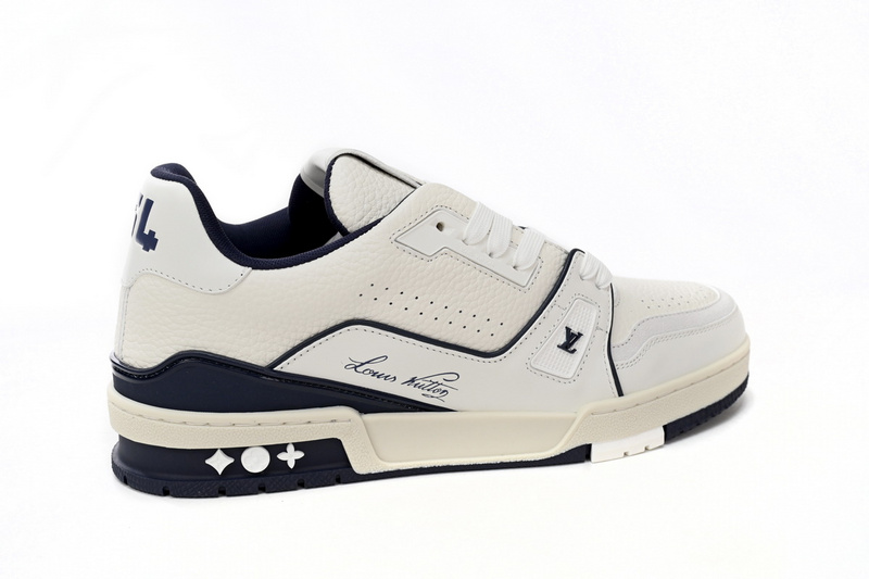 Louis Vuitton Trainer Marine White