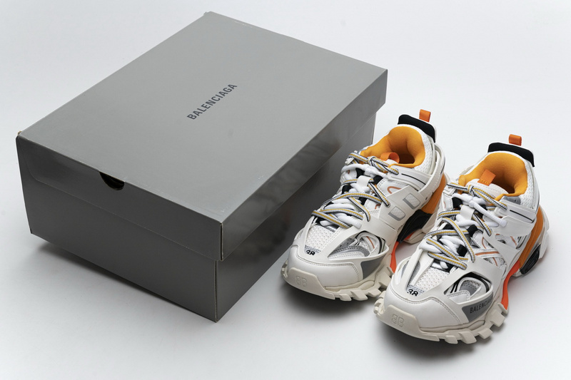 Balenciaga Track Tess S.White Orange (LED)