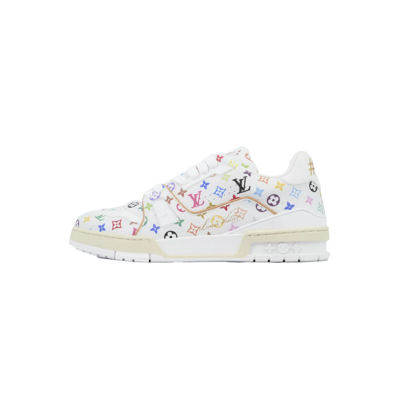 LV Trainer Sneaker Murakami Takashi White
