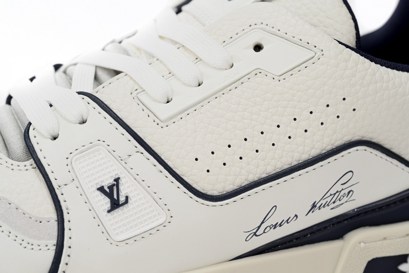 Louis Vuitton Trainer Marine White