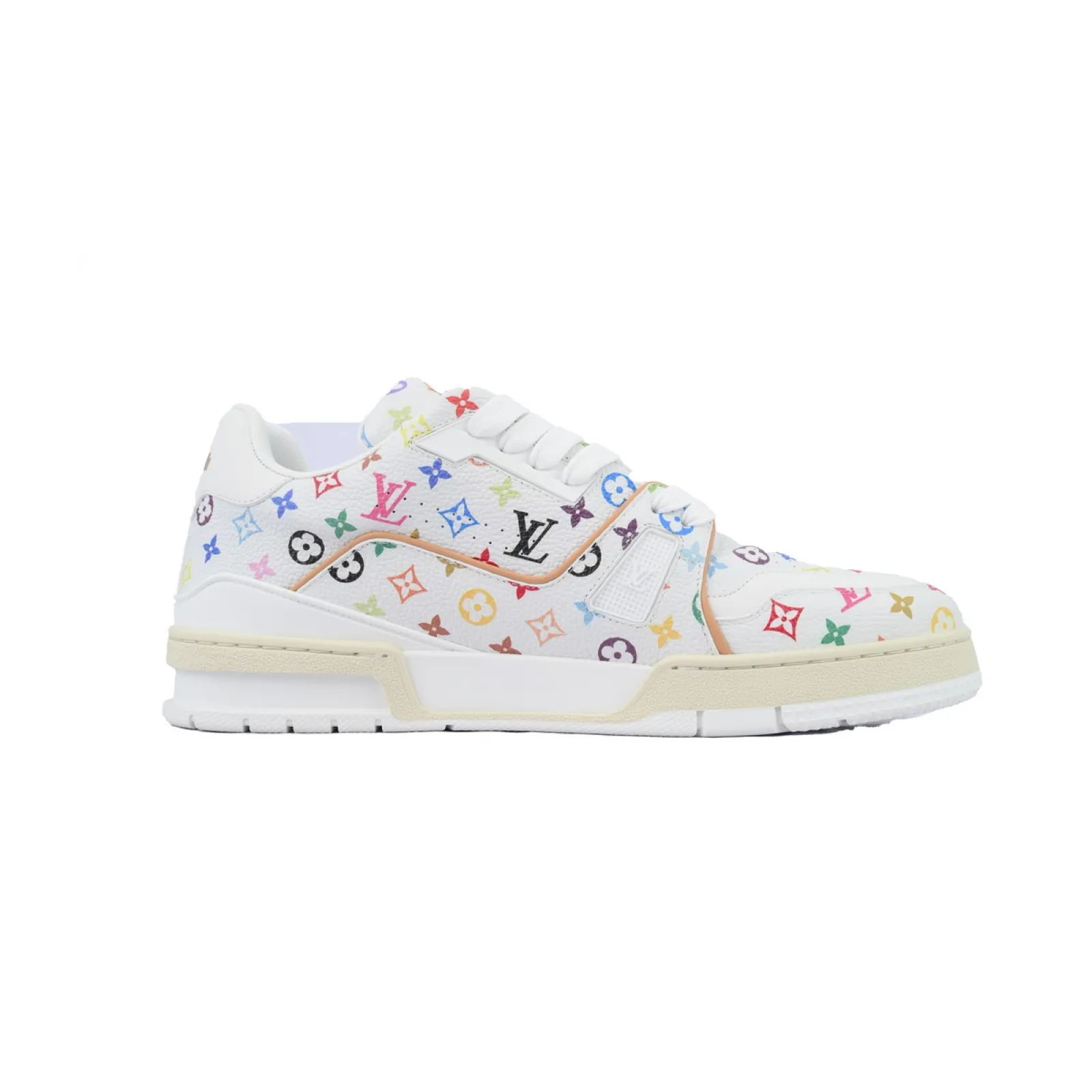 LV Trainer Sneaker Murakami Takashi White