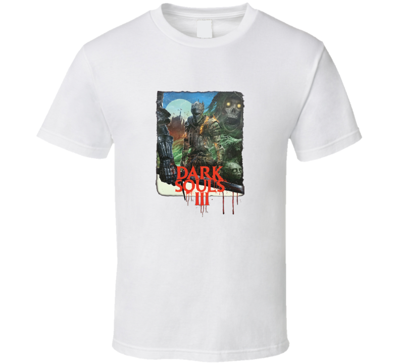 Dark Souls Iii Vhs Movie T-Shirt