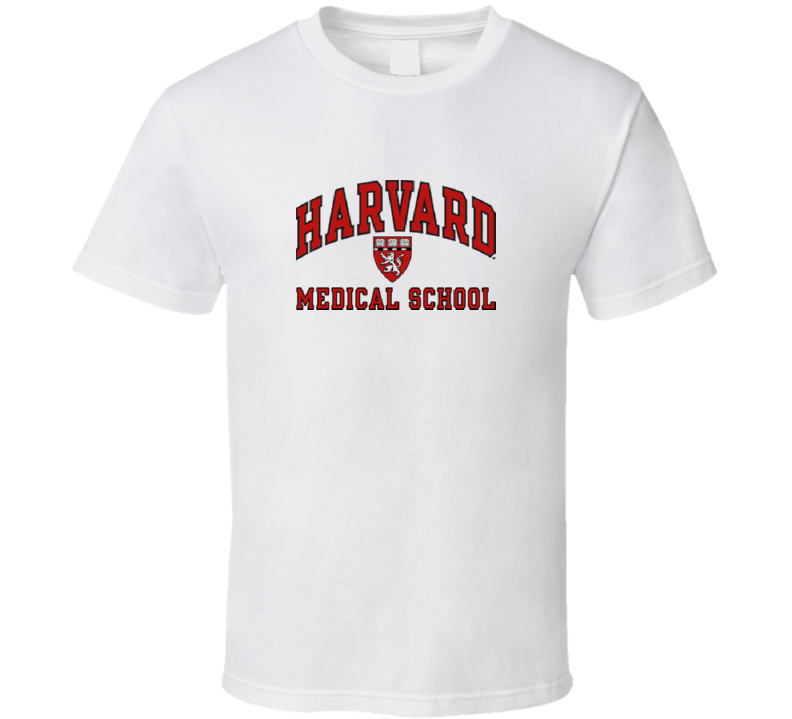 Harvard Medical School Shield Grey T-Shirt