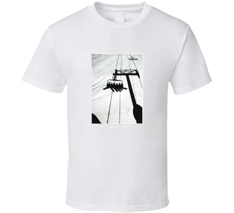 Casual Industrees Pnw Sick Day Black T-Shirt