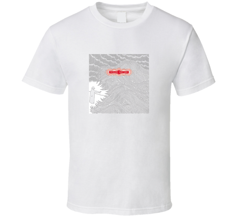 New Thom Yorke The Eraser Radiohead Whites T-Shirt