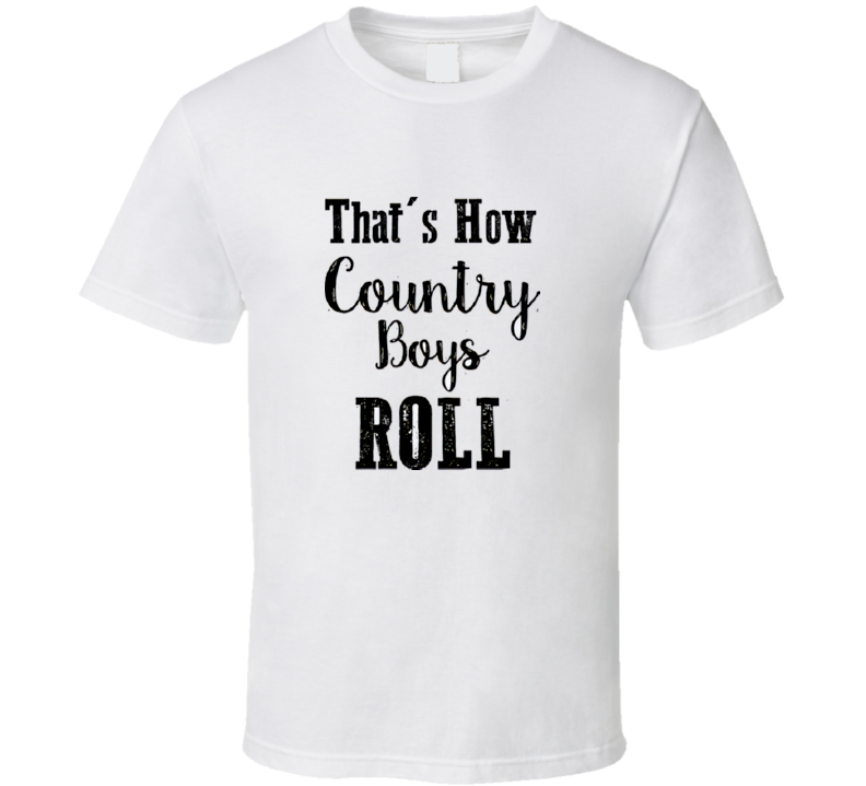 Billy Currington Thats How Country Boys Roll Concert T-Shirt