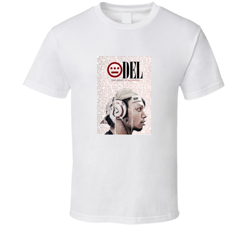 Clout X Del The Funky Homosapien Hiero Clout Magazine T-Shirt Customized products