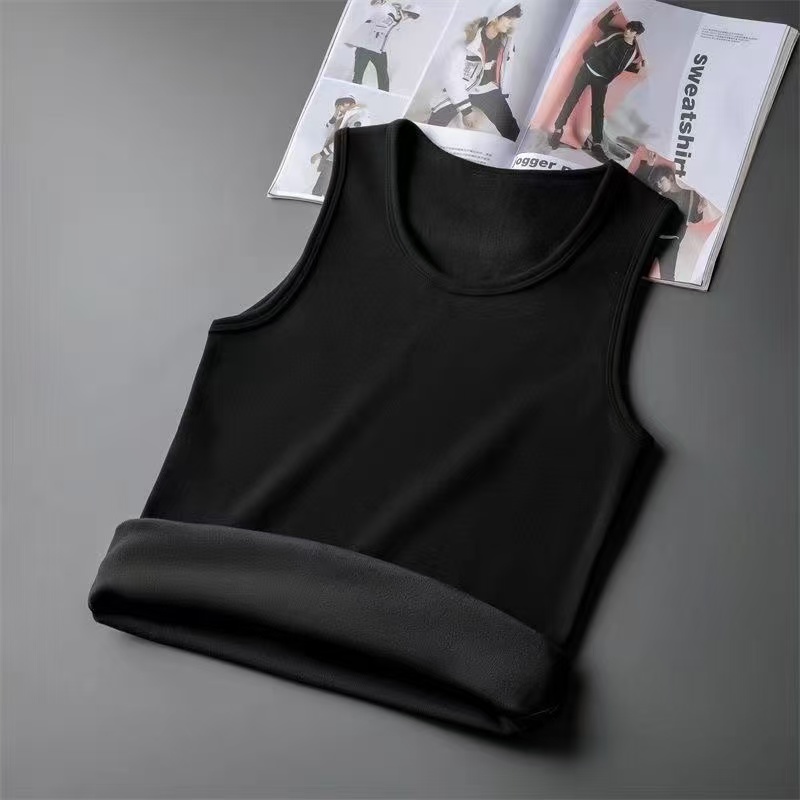 Men's solid color summer vest