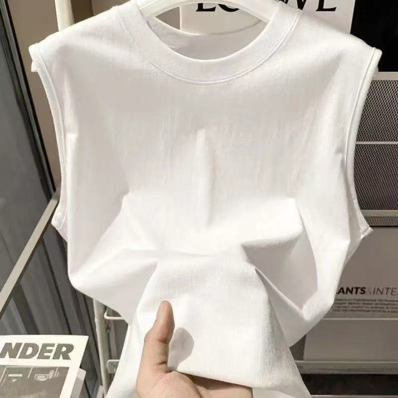 Men's Solid Color Tank Top Color Short Sleeves Boys' solid color short sleeved shirt