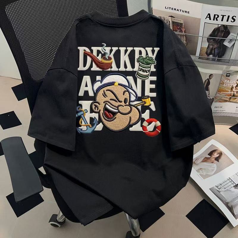 Men's solid color long sleeved fashionable style