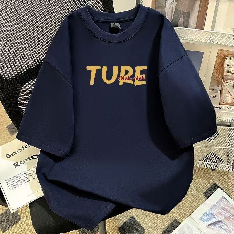 2025 Women's Solid Color Short Sleeves Boys' solid color short sleeved shirt