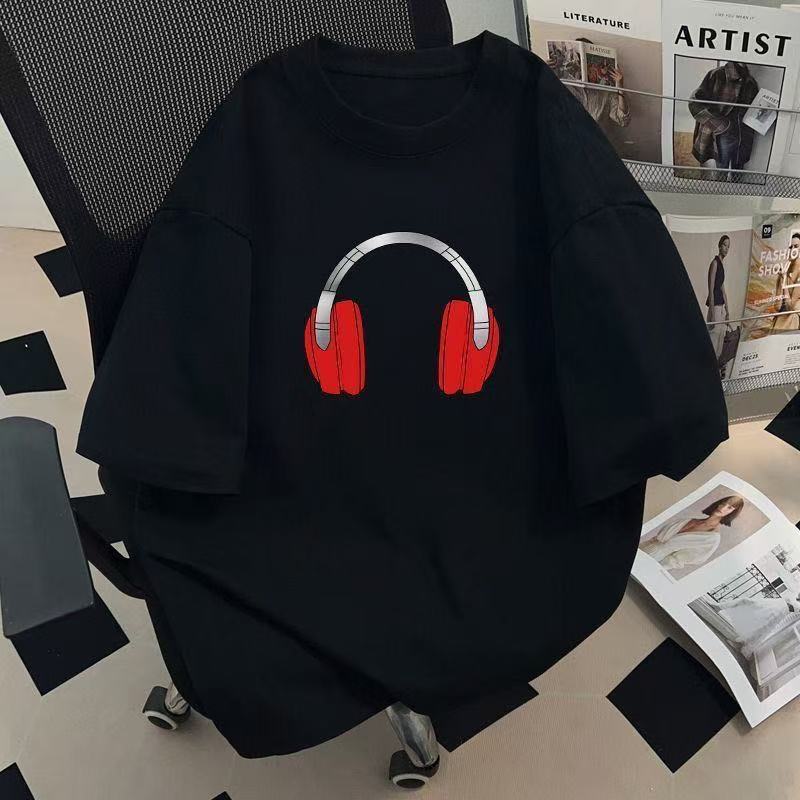 New Men's and Women's Solid Color Short Sleeves Boys' solid color short sleeved shirt