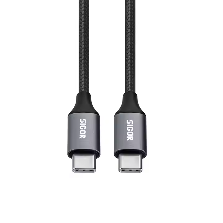 SIGOR Phone Charging Cable Type-C Fast Charger Data Cables Braided Nylon 3A