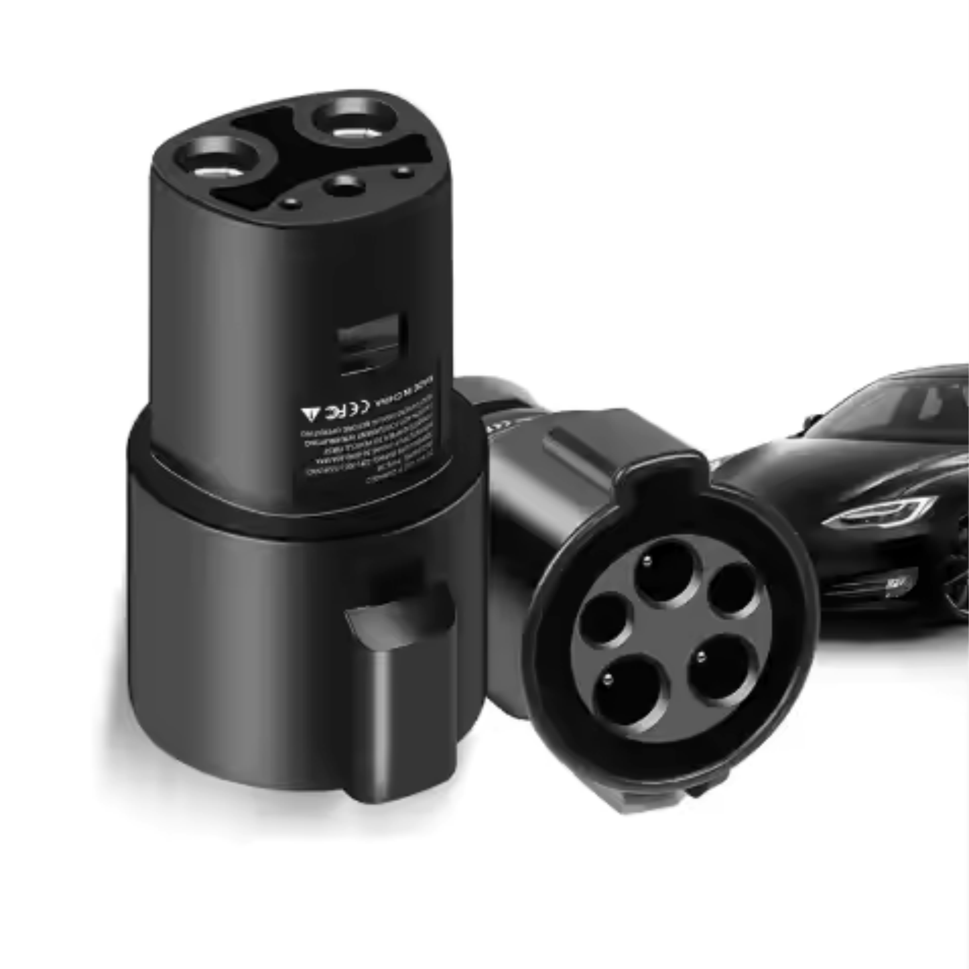 SIGOR EVSE Accessories Adaptor 60A 250V AC Type 1 To Tesla Adapter for Tesla