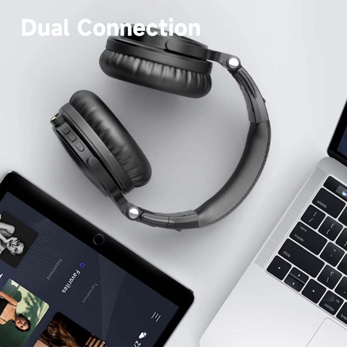 SIGOR Bluetooth 5.2 Wireless Headphones 110Hr Hi-Res Over Ear Headset Earphone