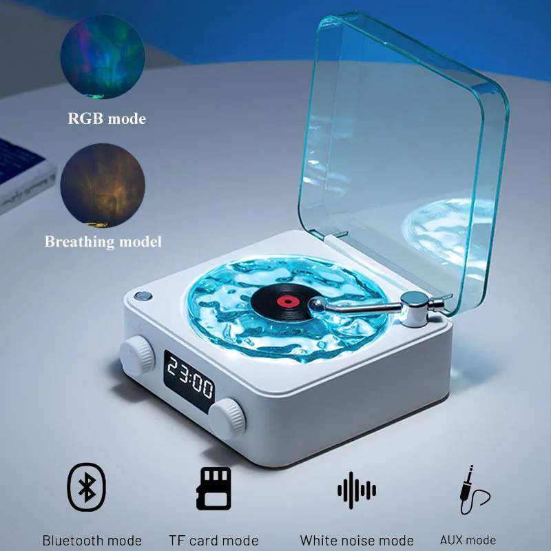 SIGIOR Mini Wave Retro Portable White Noise Bluetooth Wireless Speaker