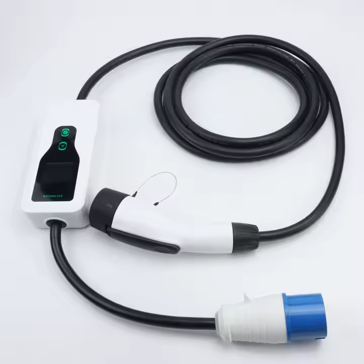 SIGOR 32a Ev Charging Cables 7KW Type 1 SAE J1772 Cable 5m with CEE Plug