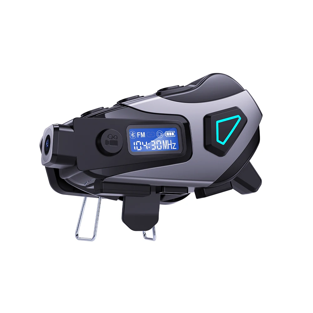 SIGOR wireless cycling helmet headset DVR recording function HIFI FM headset
