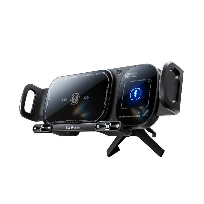 SIGOR magnetic wireless car charger, universal mobile phone car holder