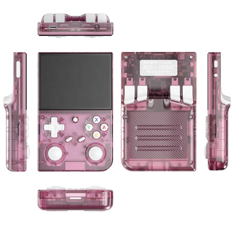 SIGOR retro handheld game console, supports wired controller, 3.5-inch portable PSP handheld game console