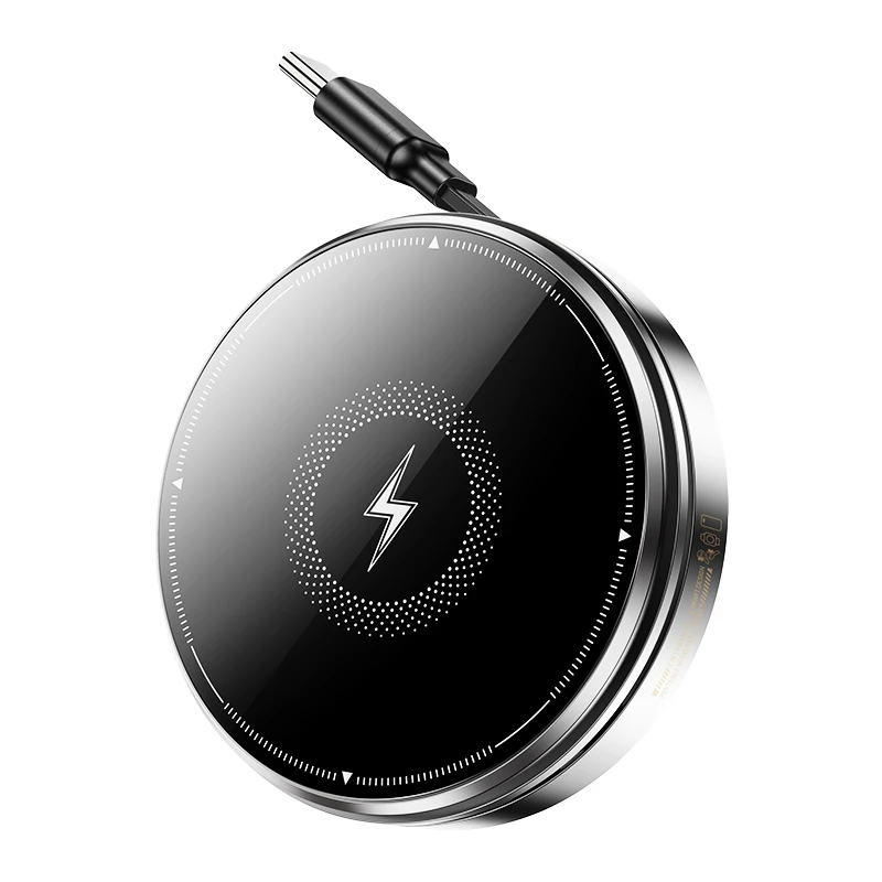 SIGOR 3 in 1 Desktop 15W Coil Wireless Fast Charger Portable Phone and Watch Wireless Charging