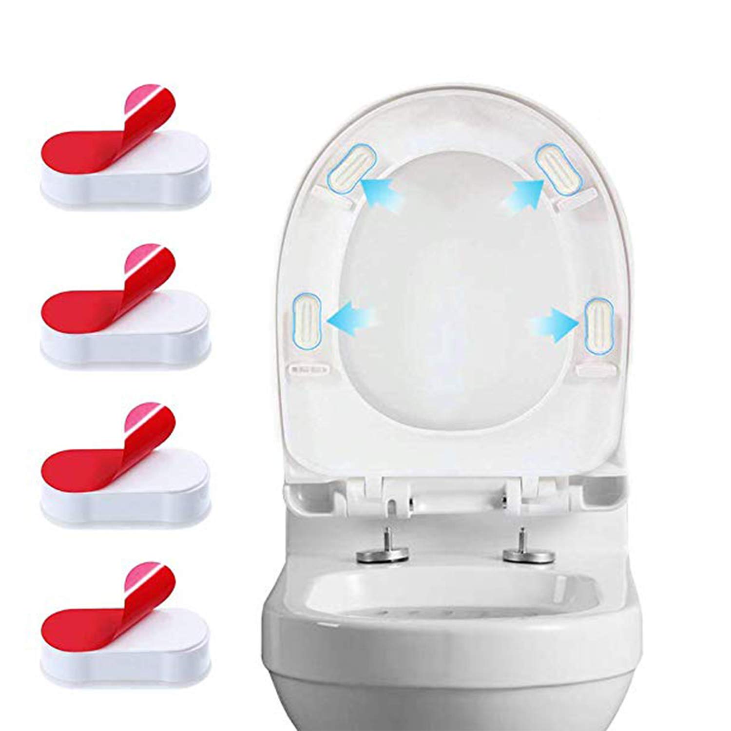 Non-Electric Bidet Toilet Attachment for Sanitary Hot and Cold Water Feminine Wash With Self-cleaning Dual Nozzle