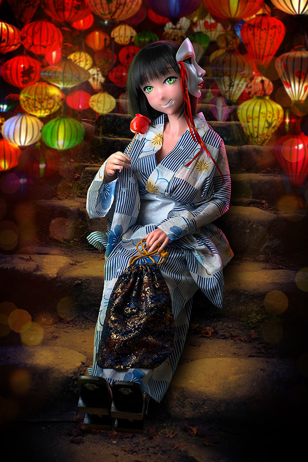 Mandaradoll 142cm 夏子(Natsuko) MA#102 Hカップ シリコン製 ラブドール 着物