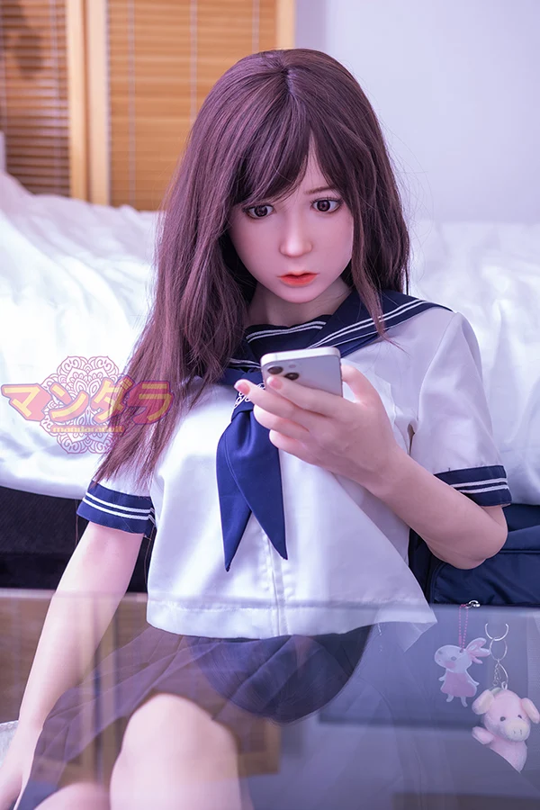 Mandaradoll 148cm 柚希（Yuzuki）MA#101 Dカップ シリコン製 制服 ラブドール 可愛い ダッチワイフ