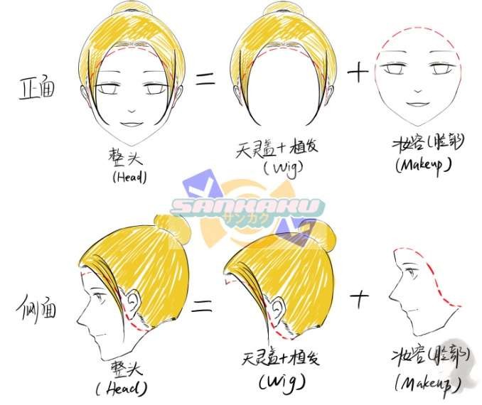 Changeシリーズ 頭部構成