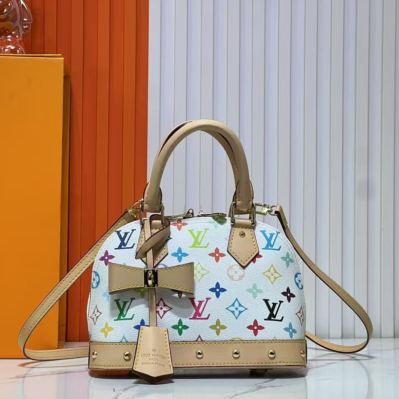 LV Colorful handbag caryall bag