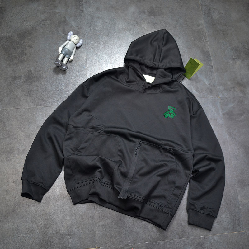 GUCC Bear logo hoodie