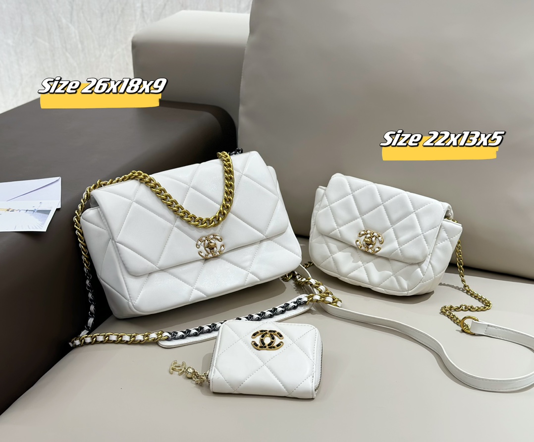 Chanel three piece combination set