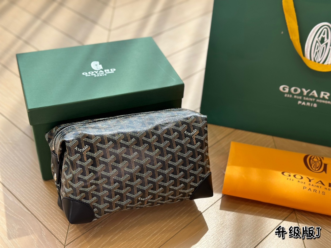 Goyard makeup bag