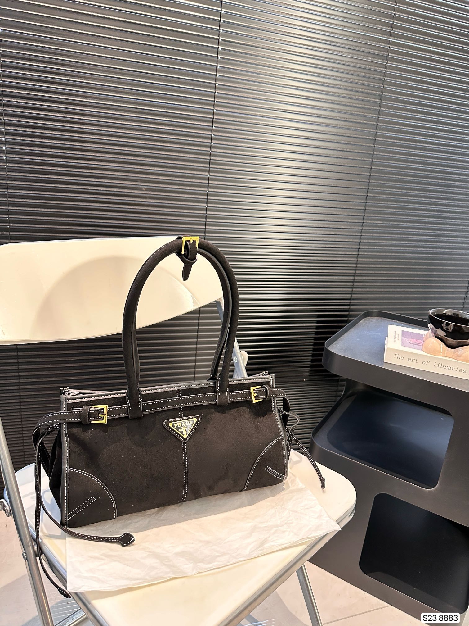 High quality Prada suede soft lux Collection bag