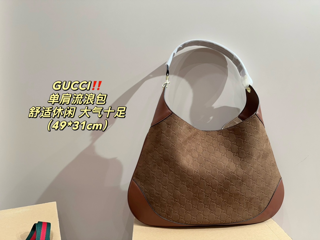 High quality Gucci shoulder bag Hobo bag Many Colors