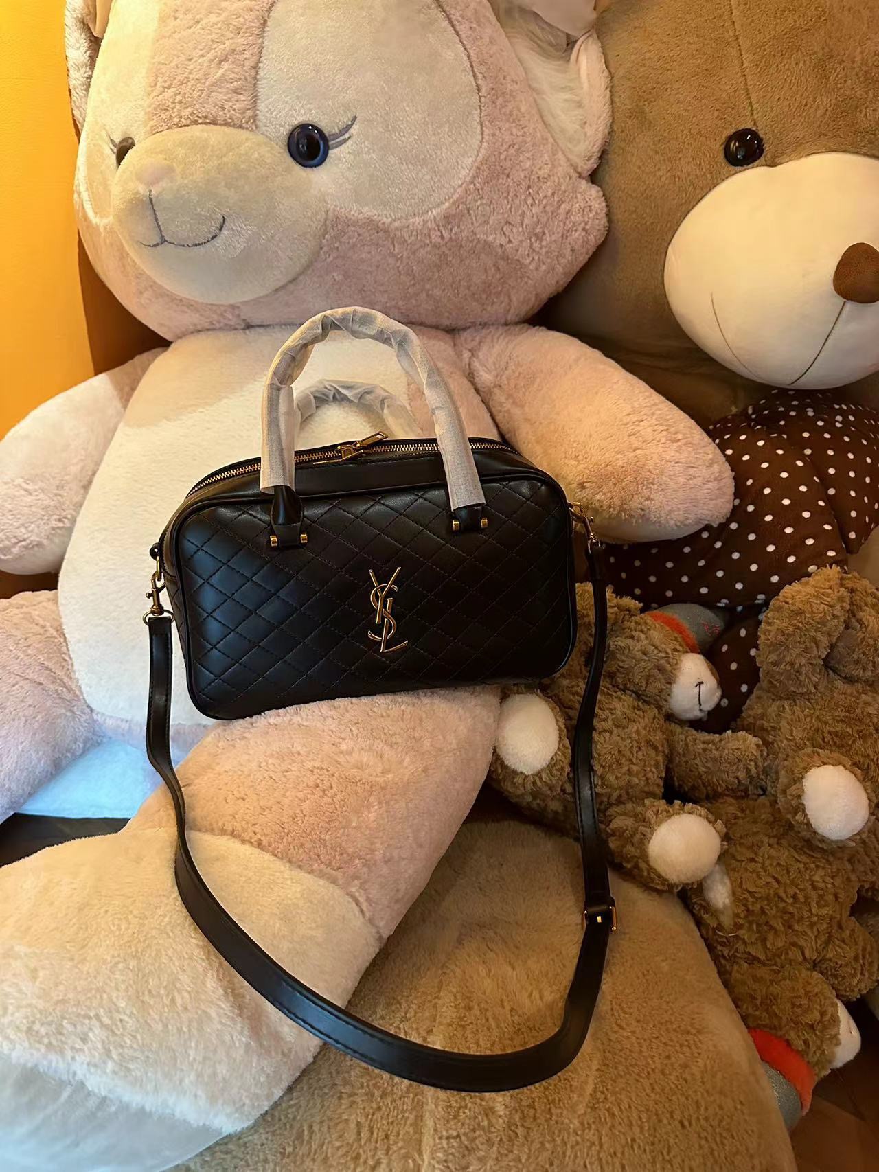 Vintage YSL Bowling Pillow Bag