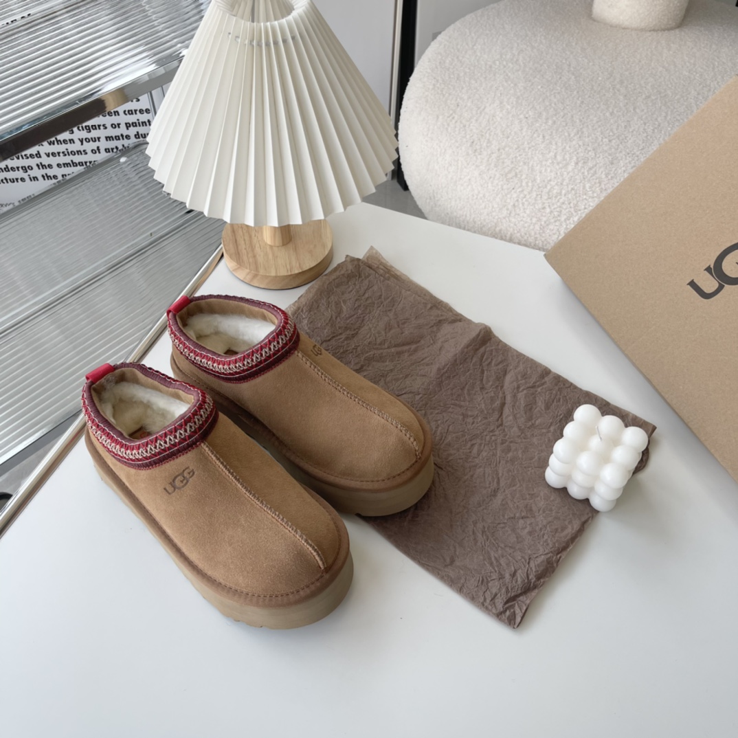 Ugg Women's Tazz Suede  Platform Slippers