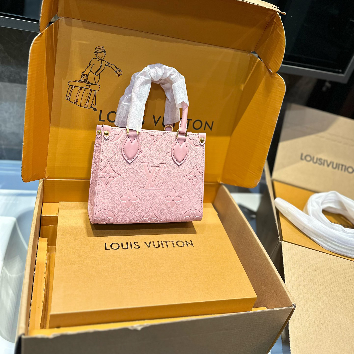 LV OnTheGo Monogram Empreinte bag