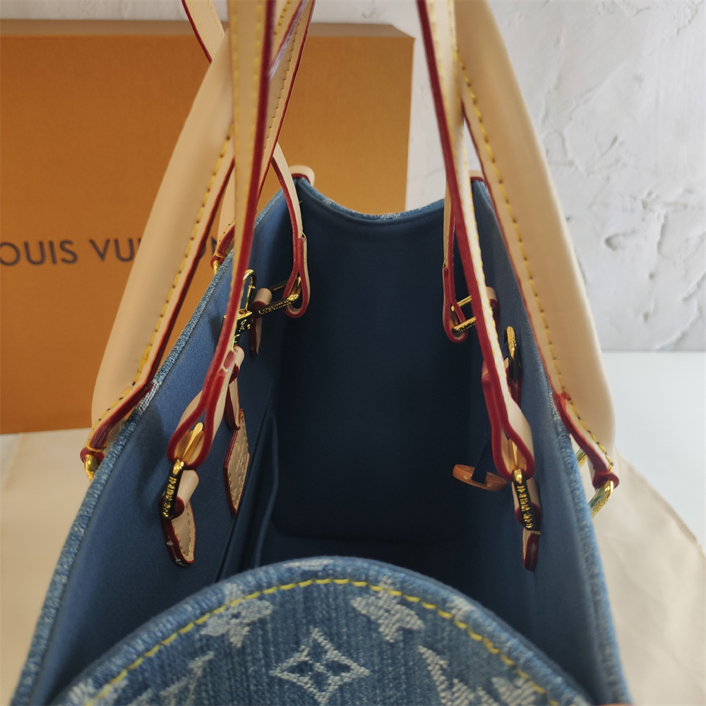 Louis Vuitton Denim Tote Bag