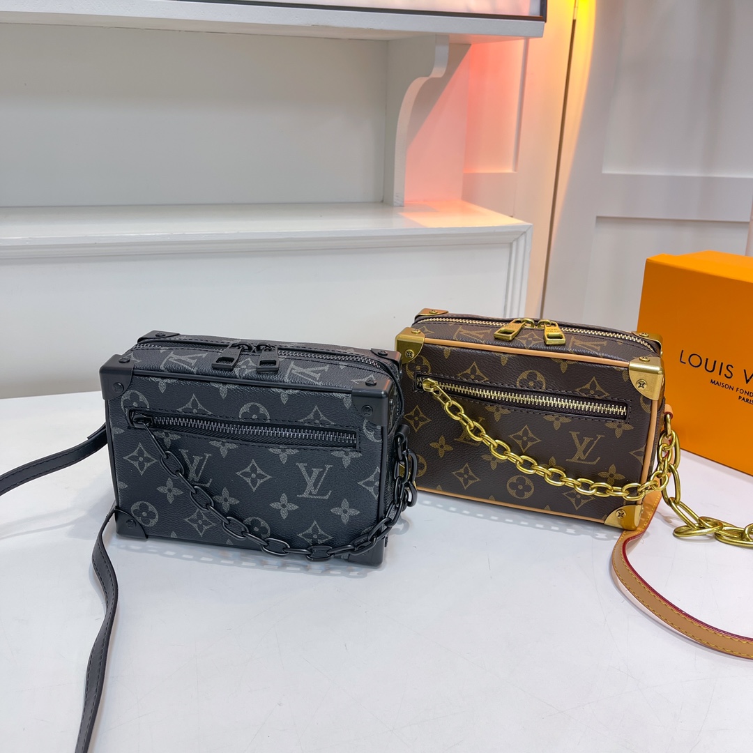 LV box shoulder bag