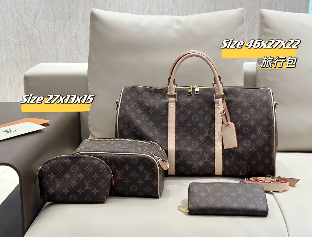 LV Speedy three piece combination set