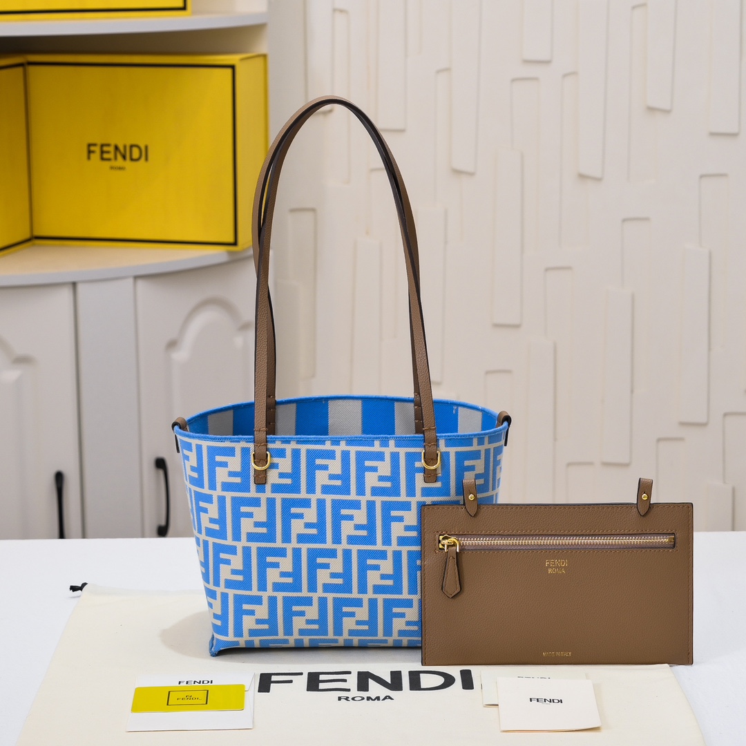 Fendi Double-sided roll bag Baguette neverfull bag