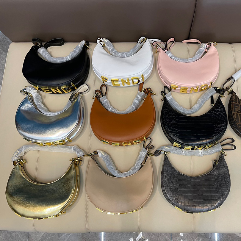 Fendi armpit Half moon handbag