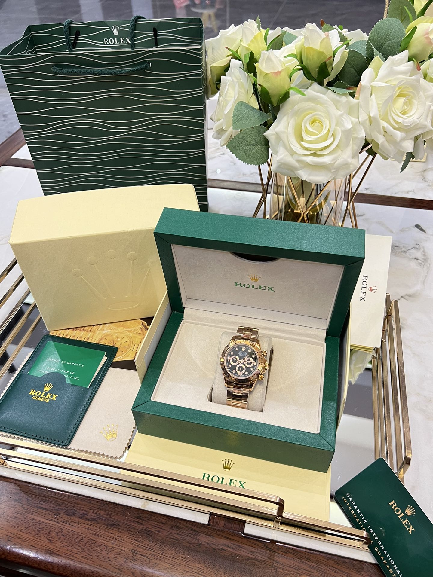 Rolex Everose Gold Cosmograph Daytona 40 Watch