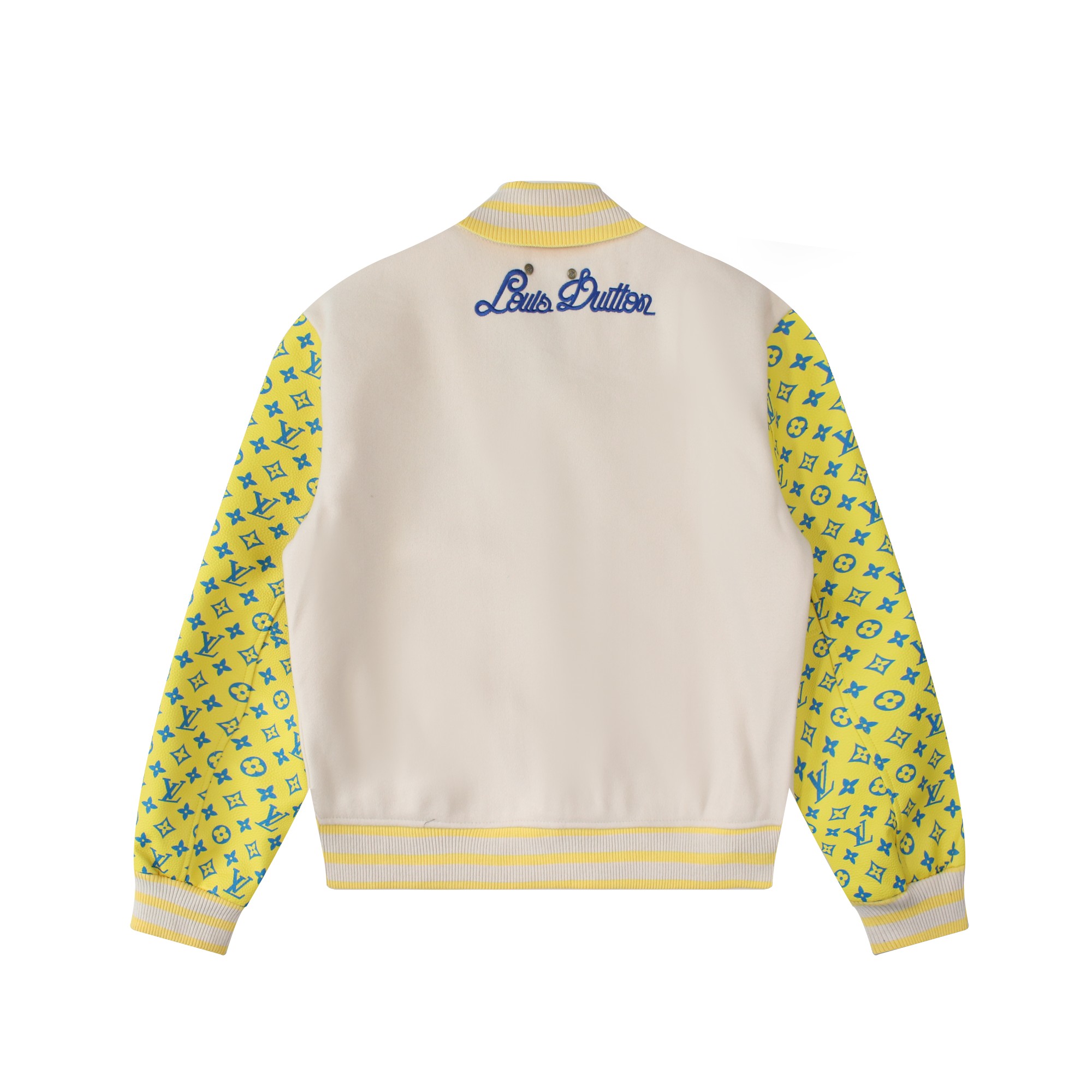 LV Color contrast Logo printed baseball uniform